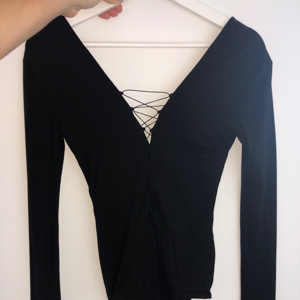 black bodysuit